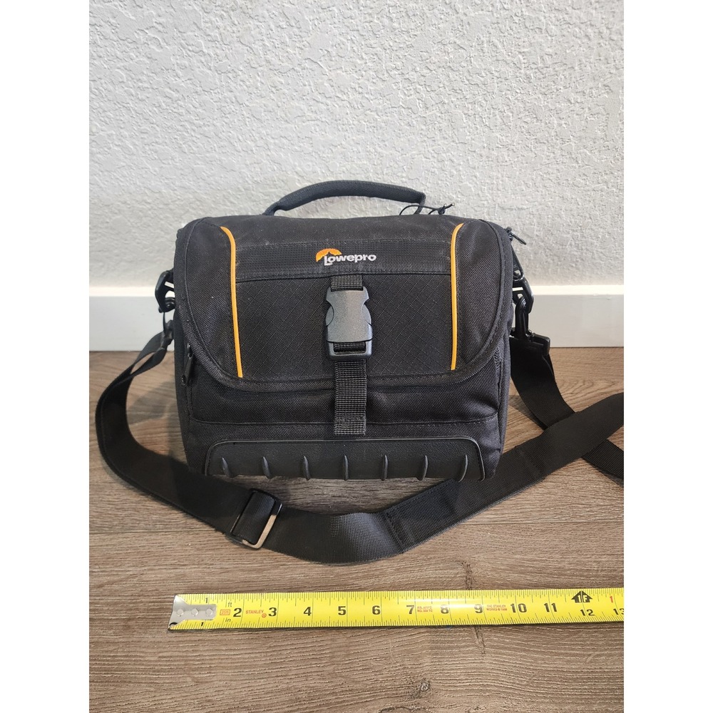 Lowepro Adventura SH 160 II Camera Shoulder Bag Black Orange DSLR Case